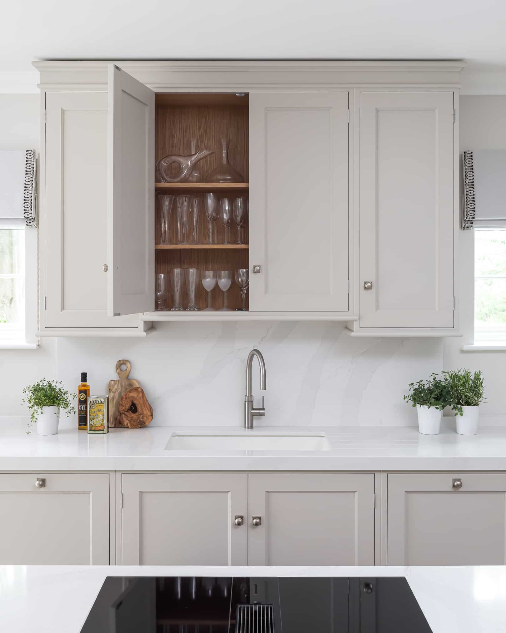Full Height Shaker Kitchen Cabinets